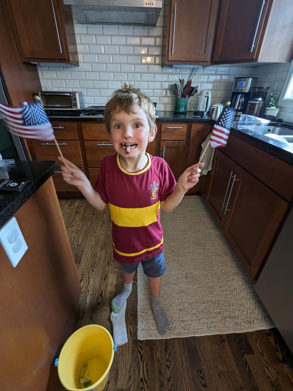 Sammy reliving independence days past