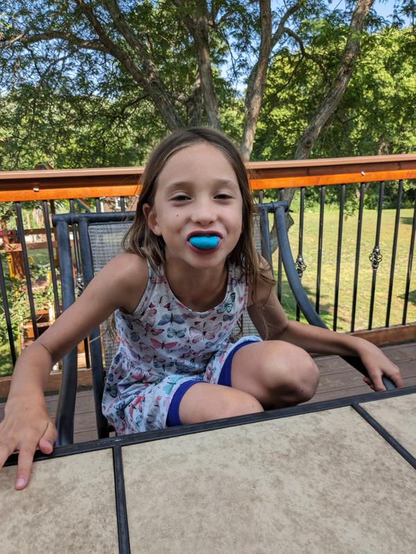 Gum chewing practice