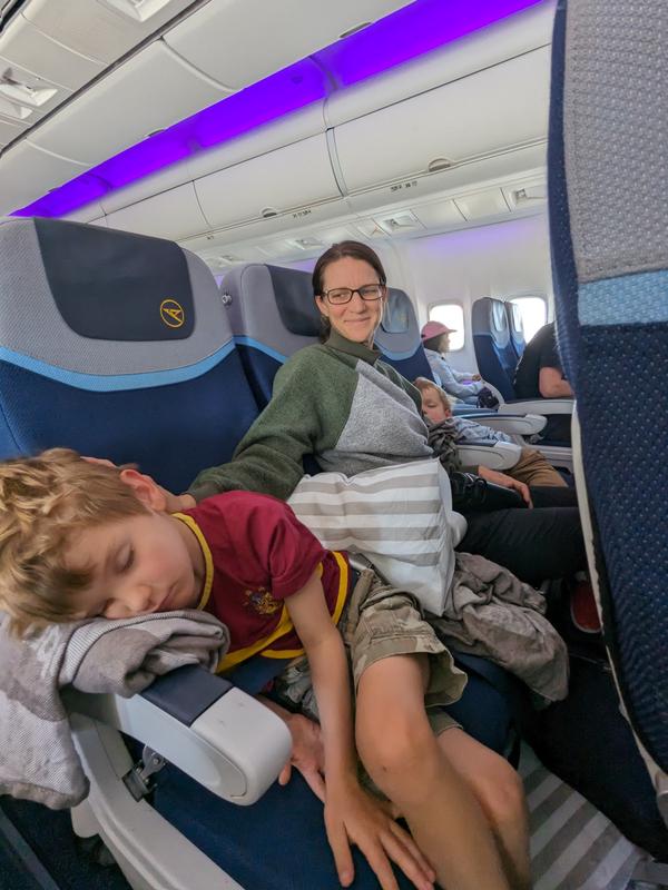 ...But mom didn't sleep much at all.