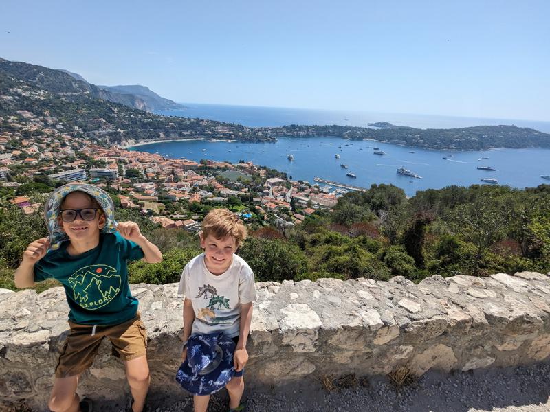 Overlooking Villefranche Sur Mer from Fort Alban