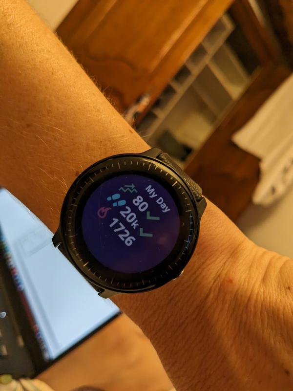 How many steps and stairs we did that day.