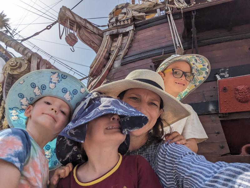 Pirate Ship with Mom