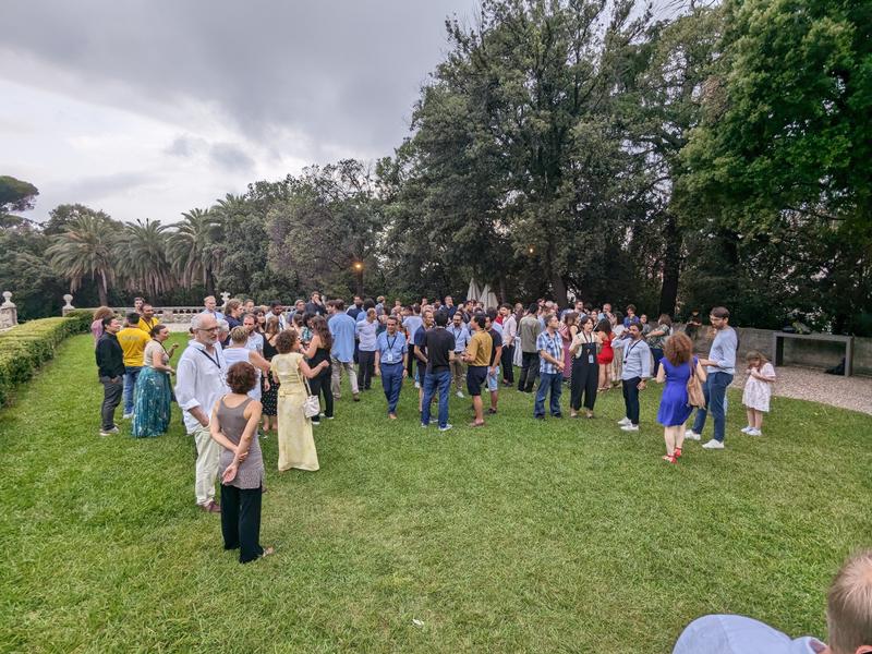 Drinks at the banquet