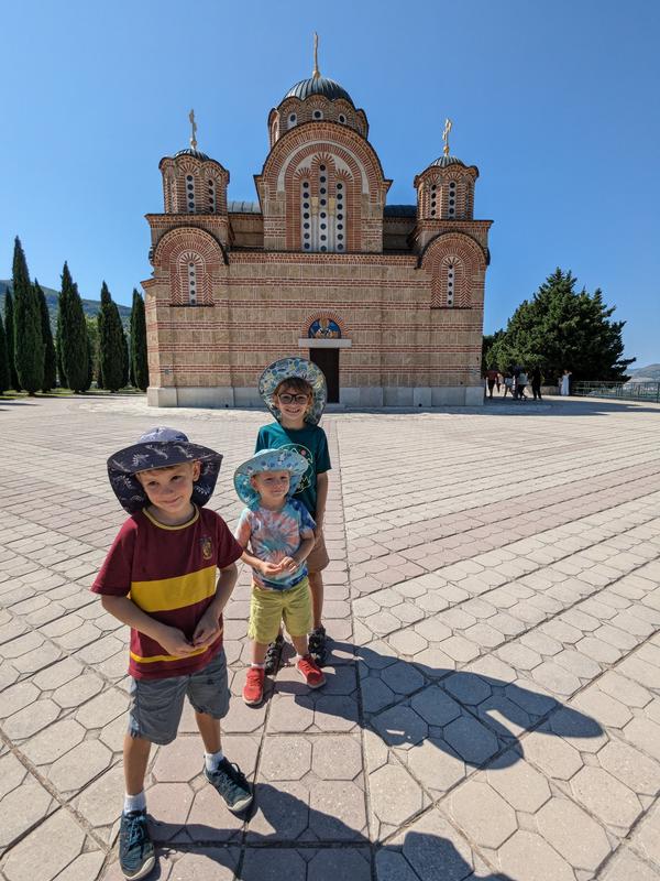 Kids at the Orthodox Church