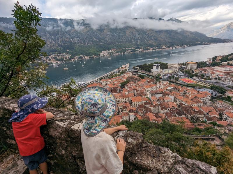 Hike up to Castle San Giovanni