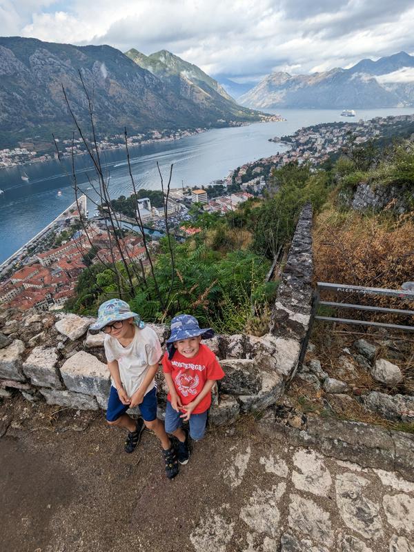 Hike up to Castle San Giovanni