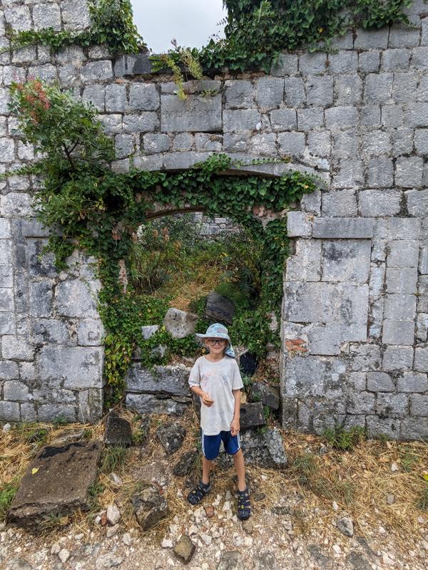 Hike up to Castle San Giovanni