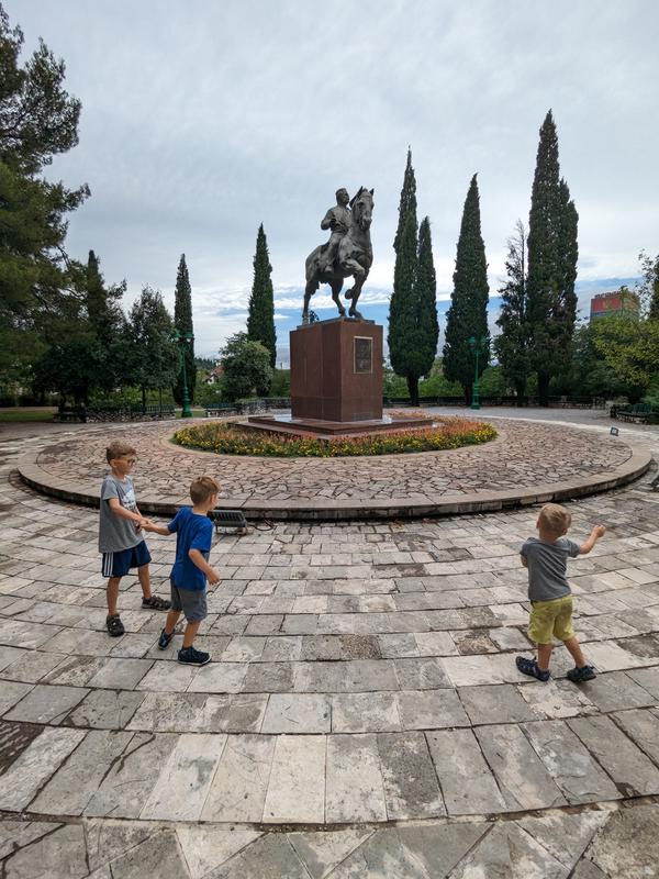 Walking through the King's Park