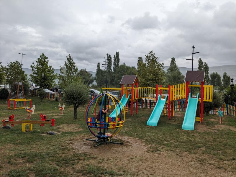 Food and Restroom break 5 hours in...