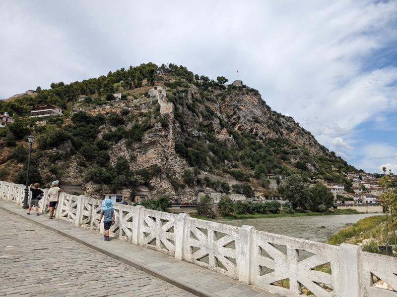 Crossing the old bridge