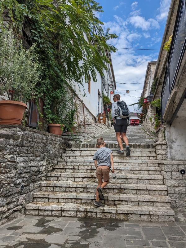 Walking back to the hotel