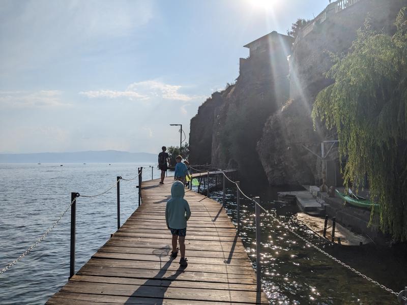 Boardwalking to the beach