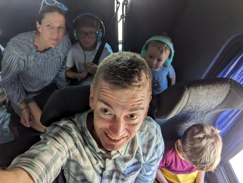 Who looks a little sick?