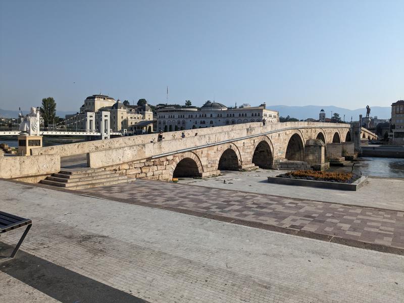 The old stone bridge.  This is actually old.