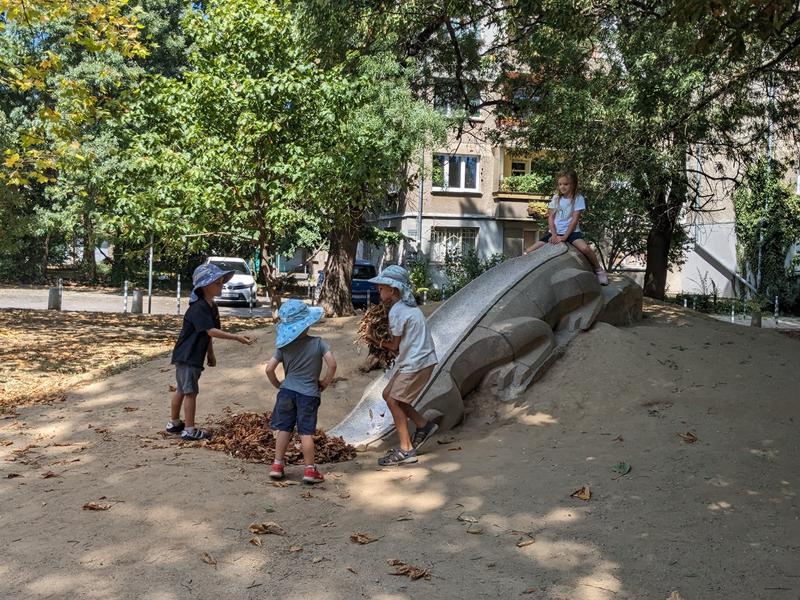 Kids can play anywhere, any time