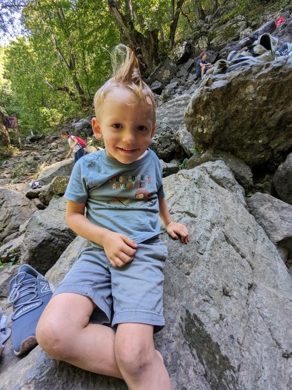 Cooling off in the water