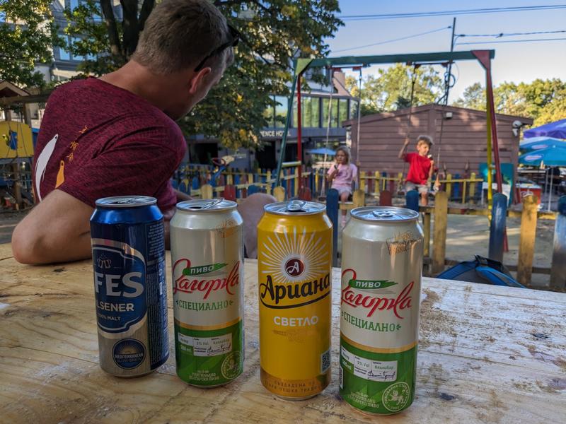 Waiting for the taxi