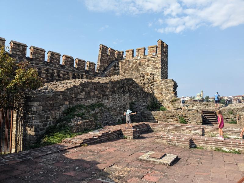 Max's bow and arrow practice