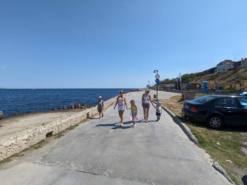 Walking back to the car