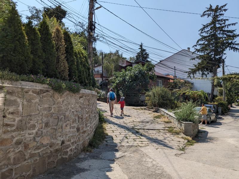 Towards the children's railway