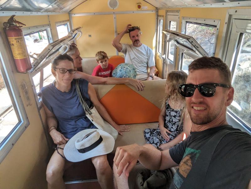 This is not a train, it's a moving oven