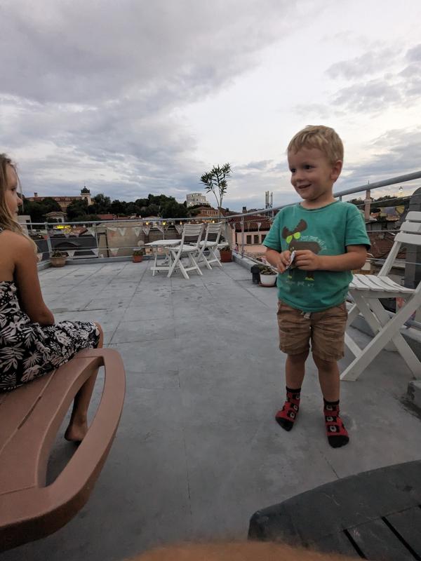 Max telling his ghost story