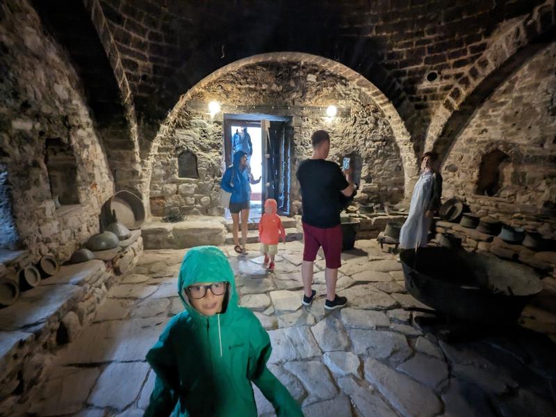 We actually weren't allowed in there because we hadn't paid to enter the museum.