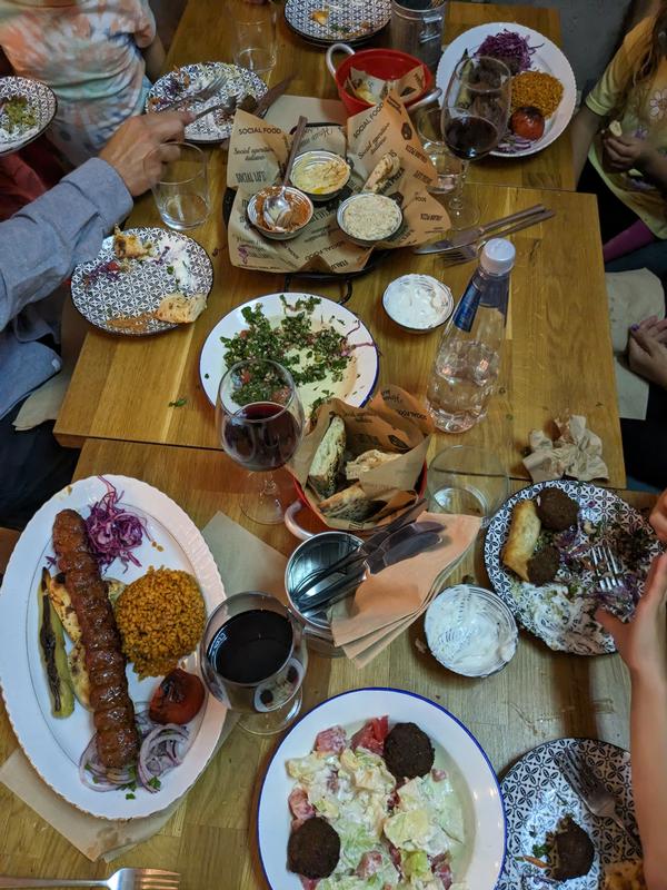 Our last dinner together