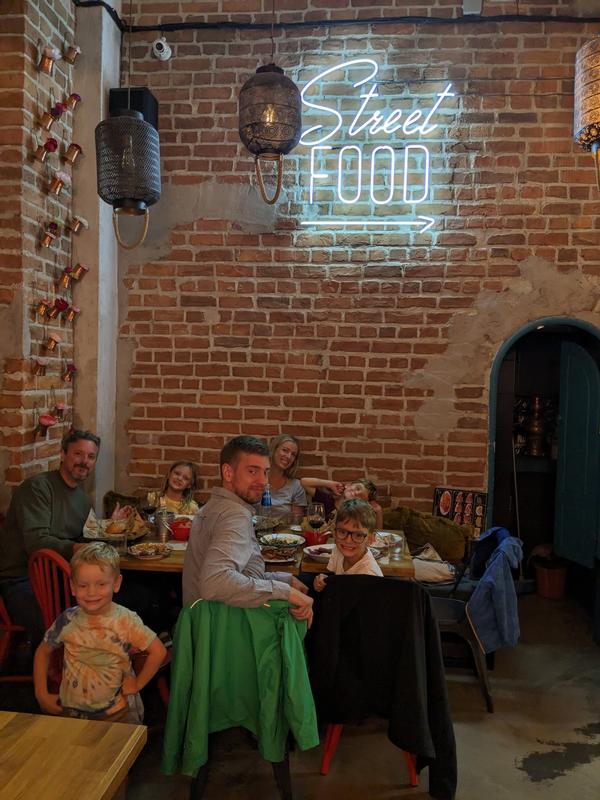 We got a Turkish food preview