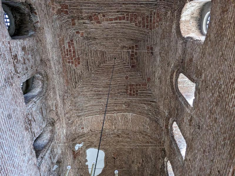 Inside the church of St. Sofia