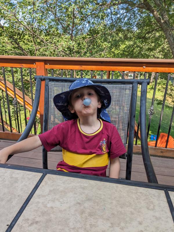 Gum chewing practice