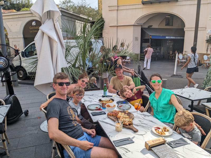 Snack with Mark and Shayna