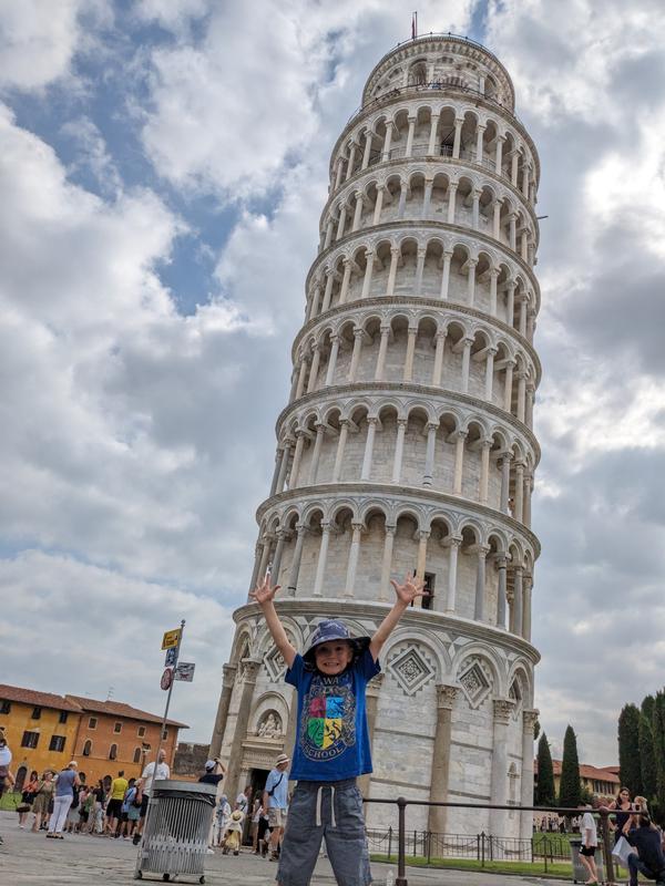 Leaning tower