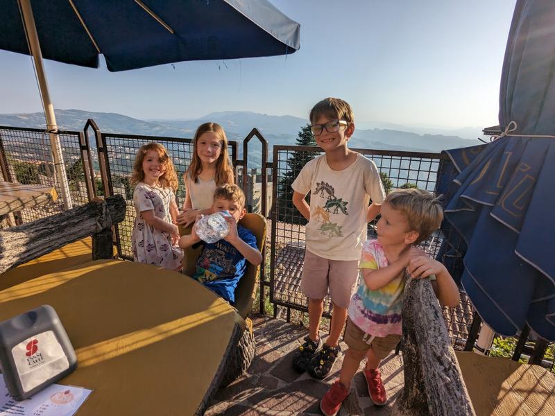 The view from our hotel