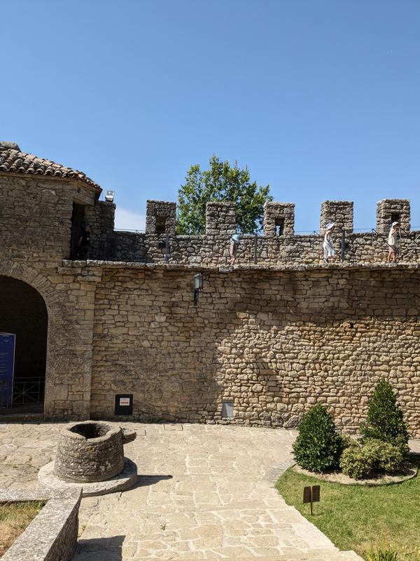 Archers along the wall