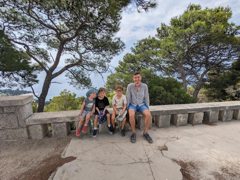 overlook in the park