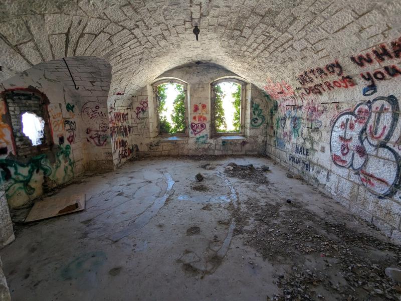 Typical room in the fort