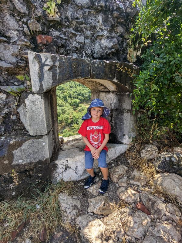 Hike up to Castle San Giovanni