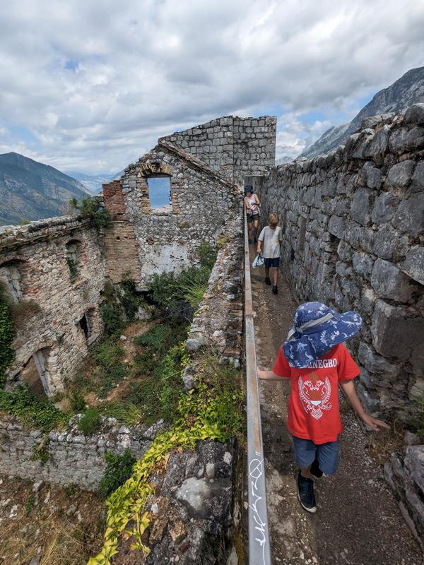 The ruins of the Castle