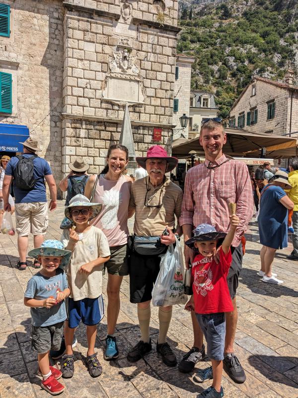 Uncle Roy and family!