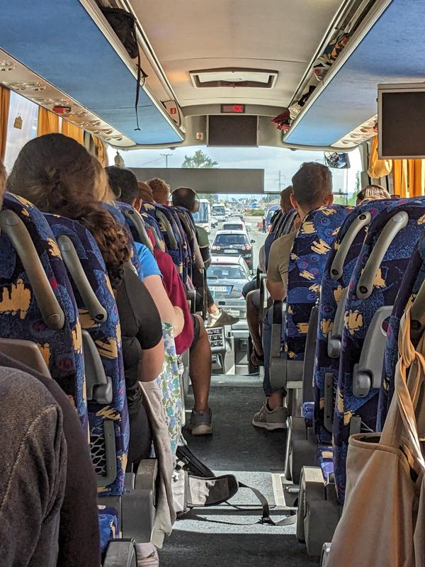 Traffic in the middle of nowhere, 6 hours in