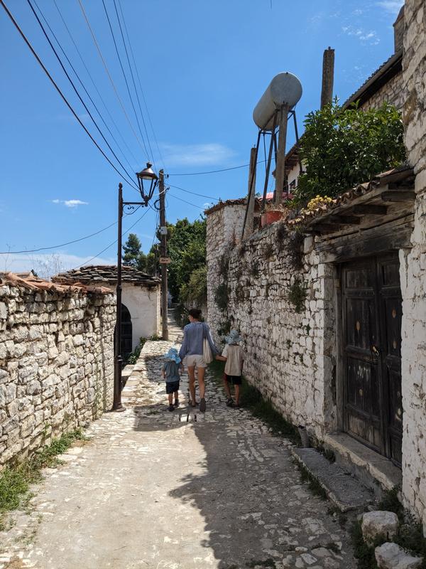 Walking through the old town