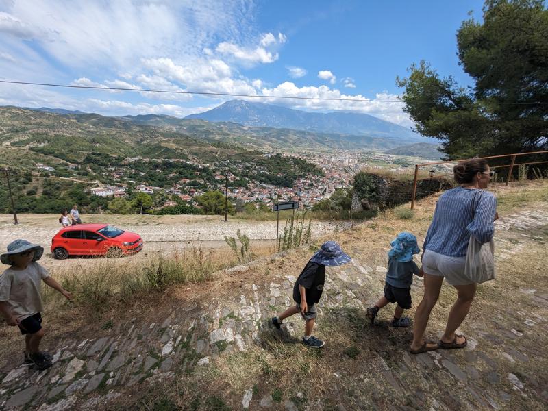 We have to walk up to go down...