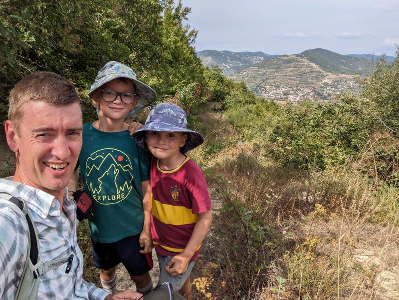 Where we turned around