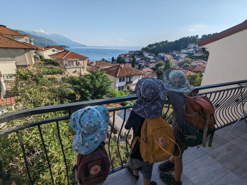 The view from our balcony