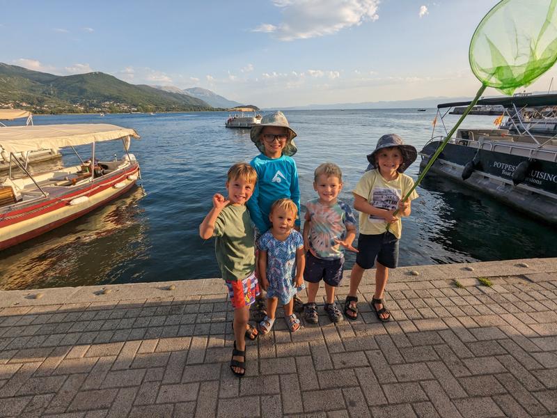 Saying goodbye to our new friends