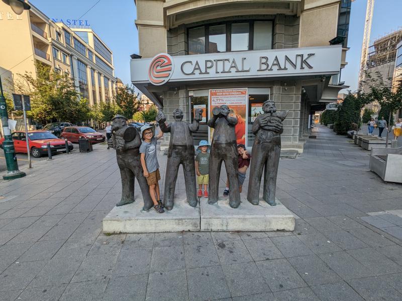 Kids w/ Sculpture (New)