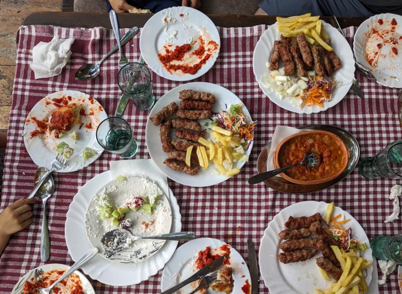 Dinner in the Bazaar