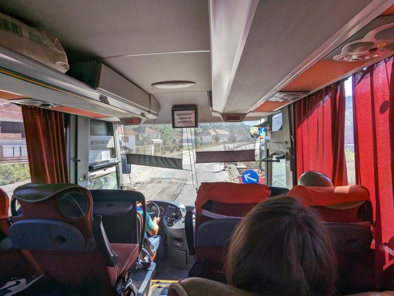 Construction on the way to Sofia