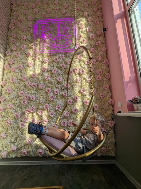 Breakfast at the "Pinko" Cafe